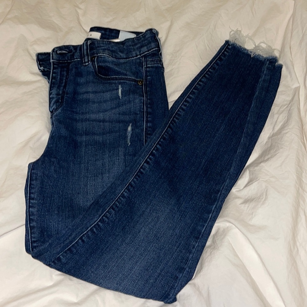 High rise jeans